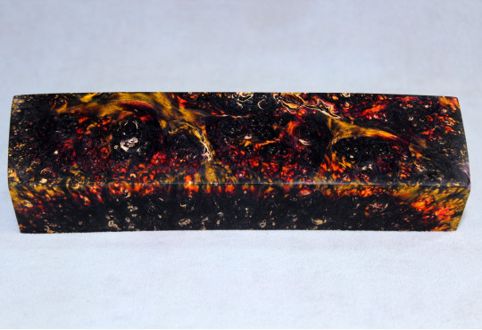 Stabilized Maple Burl Wood Mod Block